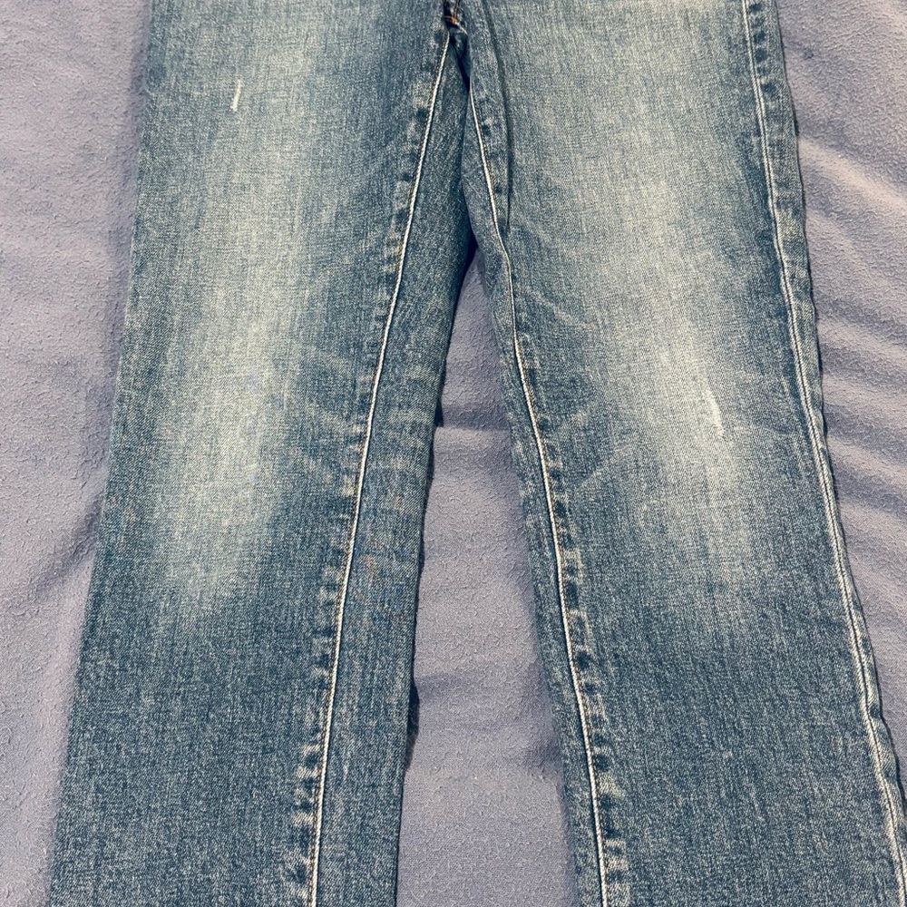 Madewell The High Rise Slim Crop Boyjean  Size 24